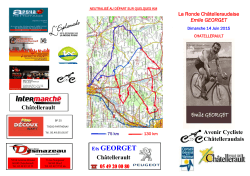 La Ronde ChÃ¢telleraudaise - Avenir Cycliste ChÃ¢telleraudais