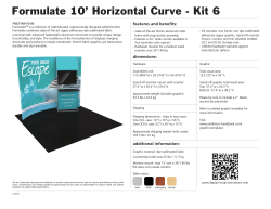 Formulate 10` Horizontal Curve - Kit 6