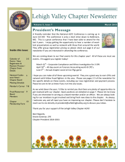 View Current Newsletter