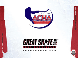 Great Skate/ACHA Program