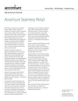 Accenture Seamless Retail