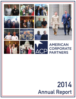 a PDF version of ACP`s 2014 Annual report
