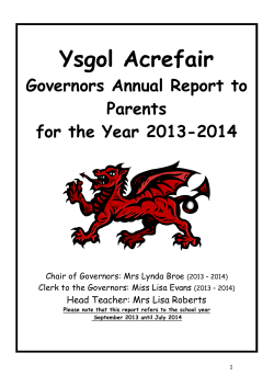 Governors report 2013 â 2014.doc
