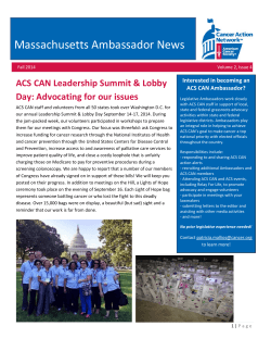 Massachusetts Ambassador News