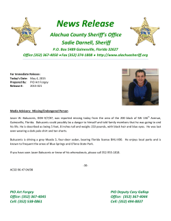 2015-021 Missing and Endangered Person