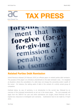 AC Tax Desk - Tax Press (March 2015)