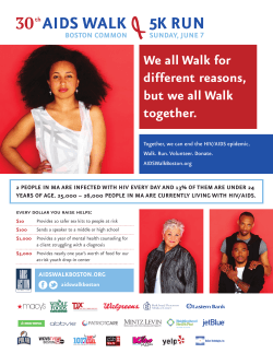 AWB Walk Flyer