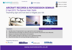aircraft records & repossession seminar