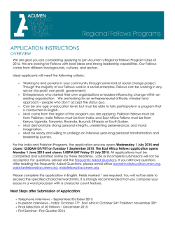 APPLICATION INSTRUCTIONS