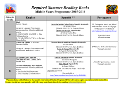 Required Summer Reading Books - Ada Merritt K