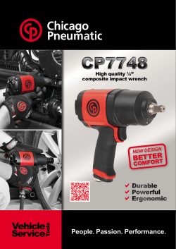 The New CP7748 1/2" composite impact wrench