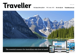 Traveller &acirc; Media Kit - Fairfax Media Adcentre | adcentre.com.au