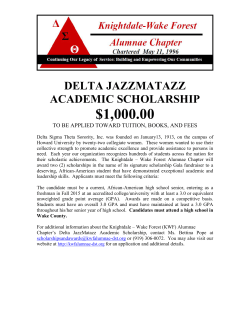 Jazzmatazz Scholarship - Athens Drive High School Student Services