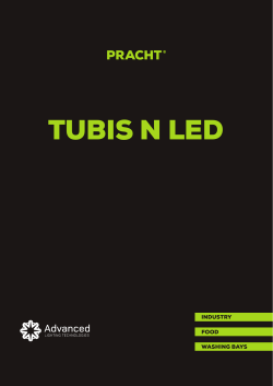 TUBIS N LED - Advanced Lighting Technologies