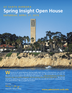 Spring Insight Open House W