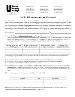 2015-2016 Independent V4 Worksheet