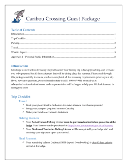 to a printable PDF of our Caribou Crossing Guest