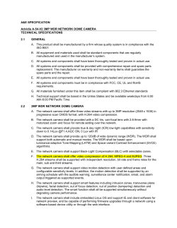 A&E SPECIFICATION Advidia A-54