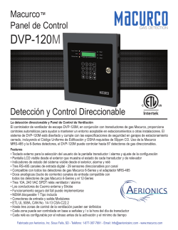 DVP-120M Spanish Data Sheet 03-23-2015