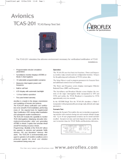 TCAS-201 - Aero Express Inc