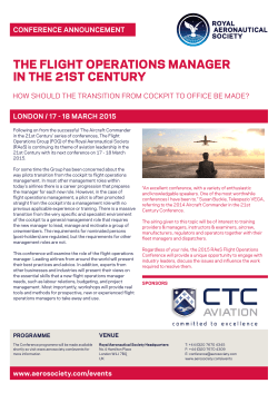 the flight operations manager in the 21st century
