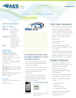 SiteLink24 - AES Corporation