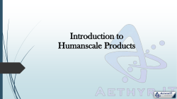 Humanscale Product Brochure