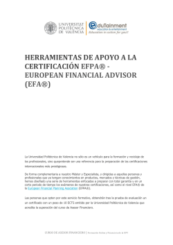 InformaciÃ³n en PDF - FormaciÃ³n Financiera y Online UPV