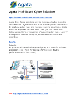 Agata Intel-Based Cyber Solutions