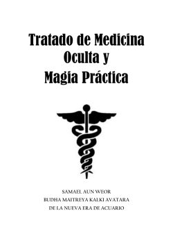Tratado de Medicina Oculta y Magia PrÃ¡ctica