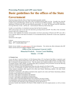 Basic guidelines for the offices of the State Government