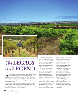 Drinks Trade Agnew Wines Purchases a McLaren Vale Vineyard for