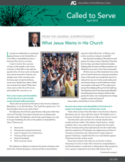 View current issue... - Assemblies of God (USA)