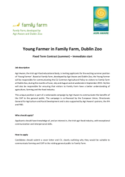 Young Farmer in Family Farm, Dublin Zoo