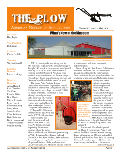 The Plow â Vol. 12, Issue II