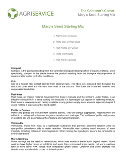Mary`s Seed Starting Mix
