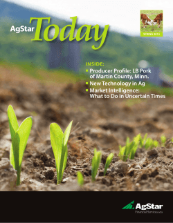 Read the Spring Edition of AgStar Today