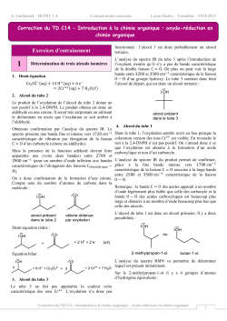 Correction - La physique-chimie en BCPST 1A au lycÃ©e Hoche