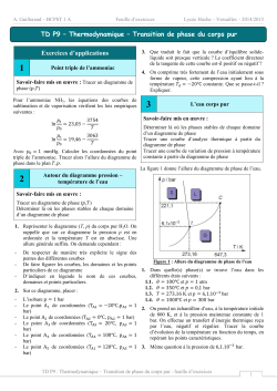 sujet - La physique-chimie en BCPST 1A au lycÃ©e Hoche