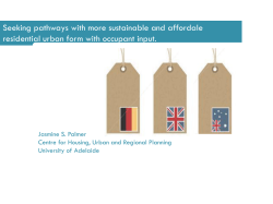 Seeking pathways with more sustainable and