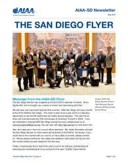 AIAA-SD Newsletter 2015