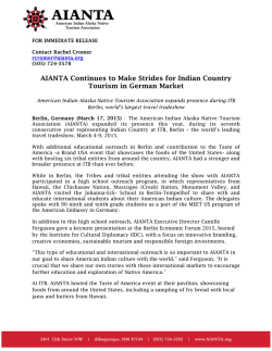 AIANTA Continues to Make Strides for Indian Country Tourism in