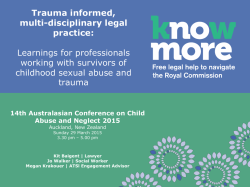 Royal Commission into Institutional Responses to Child Sexual