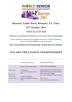 Bunratty Castle Hotel, Bunratty, Co. Clare 25th October 2015