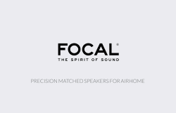 Focal Speakers Brochure