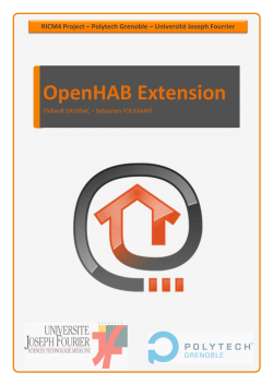 OpenHAB Extension