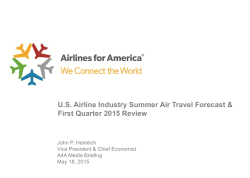presentation - Airlines For America