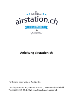 Anleitung als PDF findest Du hier - airstation.ch
