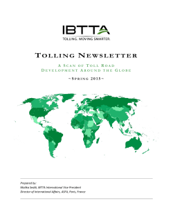 TOLLING NEWSLETTER