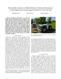Traversability Analysis for Mobile Robots in Outdoor Environments